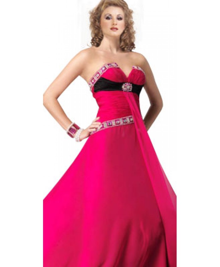 Innovatively Designed V neck Gown